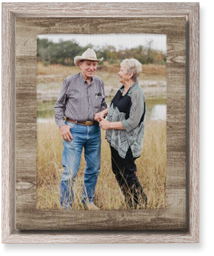 Countryside Portrait Wall Art, Rustic, Single piece, Canvas, 8x10, Brown