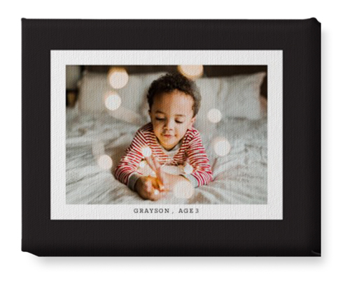 Frame Up Wall Art, No Frame, Single piece, Canvas, 8x10, Gray, charcoal