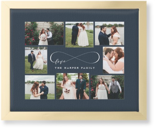 Sweet Moments Wall Art, Gold, Single piece, Canvas, 8x10, Black, silhouette