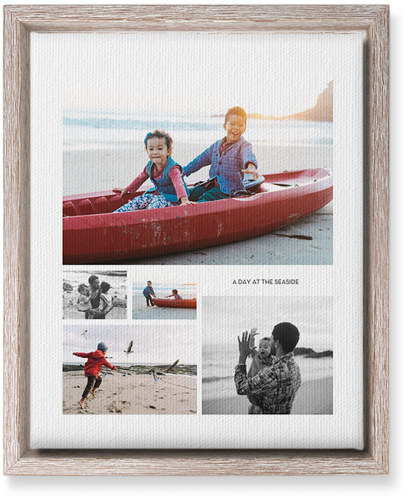 Hero Collage Portrait Wall Art, Rustic, Single piece, Canvas, 8x10, Multicolor, multi