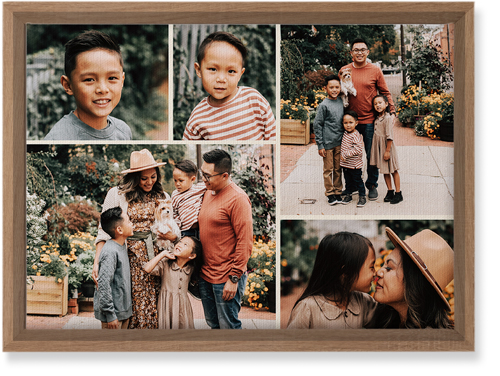 Gallery of Five Wall Art, Natural, Single piece, Canvas, 10x14, Multicolor, multi