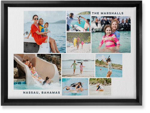 Gallery of Nine Wall Art, Black, Single piece, Canvas, 10x14, Multicolor, multi