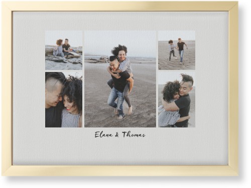 High Five Wall Art, Gold, Single piece, Canvas, 10x14, Multicolor, multi