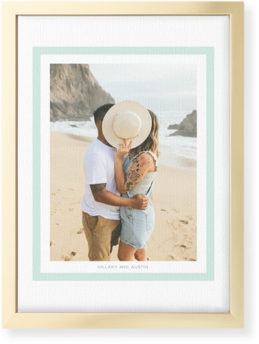 Freeze Frame Wall Art, Gold, Single piece, Canvas, 10x14, Green