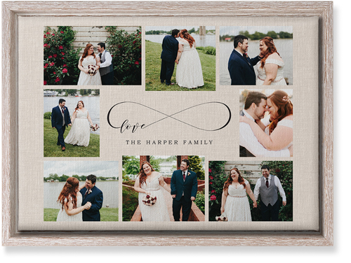 Sweet Moments Wall Art, Rustic, Single piece, Canvas, 10x14, Beige, antique white