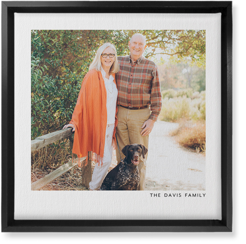 Modern Gallery of One Wall Art, Black, Single piece, Canvas, 12x12, Multicolor, multi