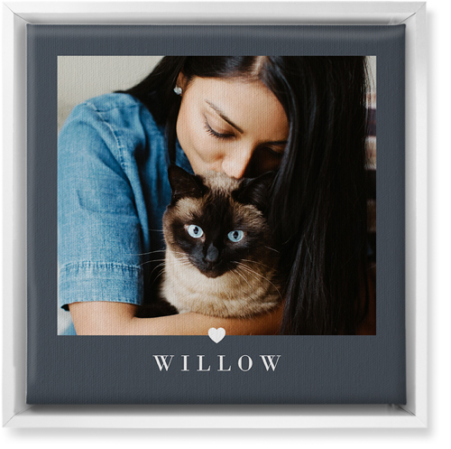 Gray And White Canvas Wall Art