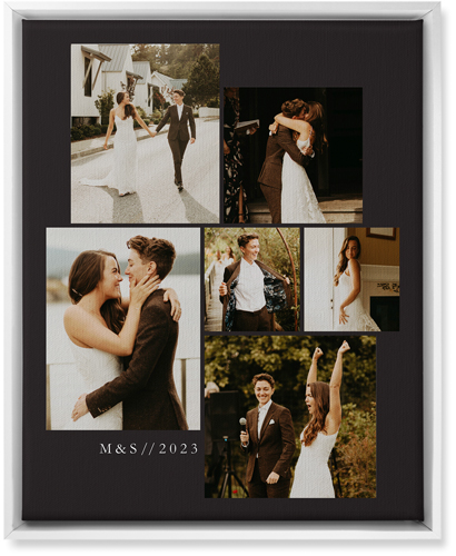 Gallery of Six Wall Art, White, Single piece, Canvas, 16x20, Multicolor, multi