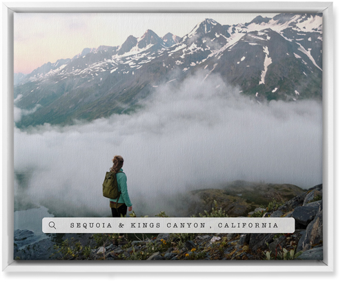 Travel Banner Wall Art, White, Single piece, Canvas, 16x20, White, white