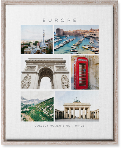 Best of Six Wall Art, Rustic, Single piece, Canvas, 16x20, Multicolor, multi