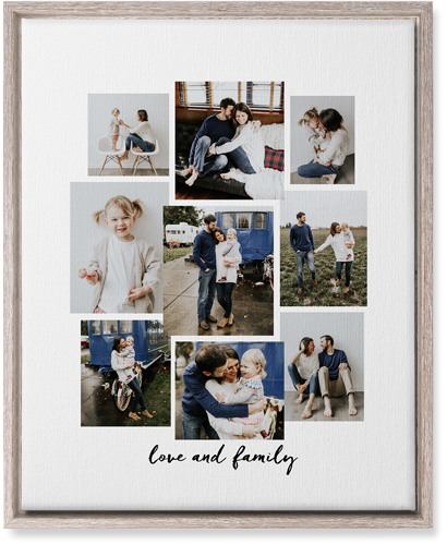 Cloud Nine Wall Art, Rustic, Single piece, Canvas, 16x20, Multicolor, multi