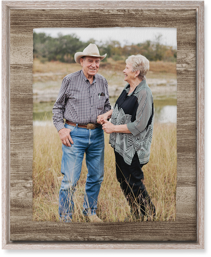 Countryside Portrait Wall Art, Rustic, Single piece, Canvas, 16x20, Brown