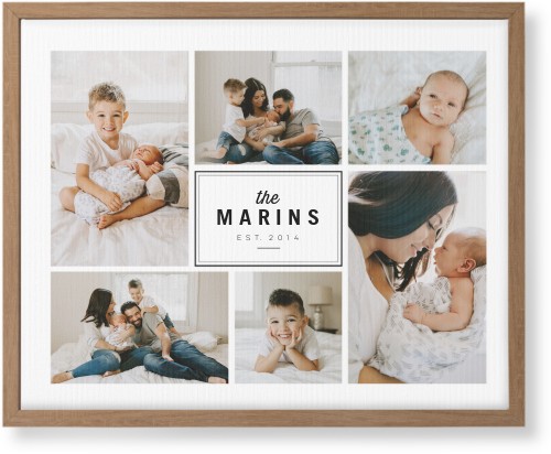 Round We Go Wall Art, Natural, Single piece, Canvas, 16x20, White, white