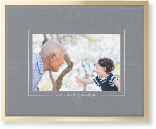 Gray And Gold Canvas Wall Art