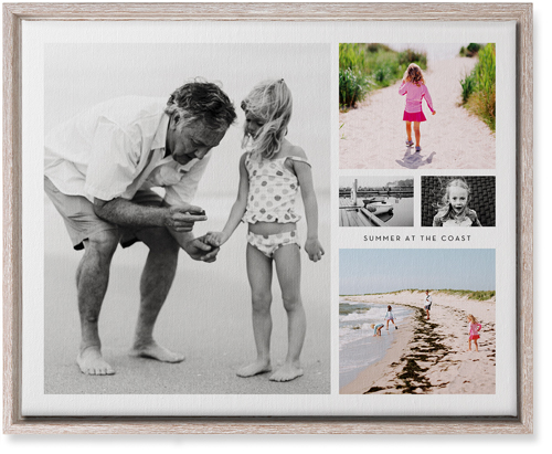 Hero Collage Landscape Wall Art, Rustic, Single piece, Canvas, 16x20, Multicolor, multi