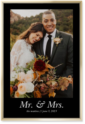 Gallery of One Square Wall Art, Gold, Single piece, Canvas, 20x30, Multicolor, multi