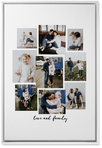 Cloud Nine Wall Art, White, Single piece, Canvas, 20x30, Multicolor