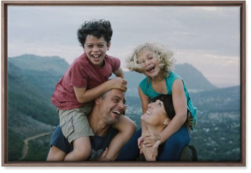 Photo Gallery Wall Art, Walnut, Single piece, Canvas, 20x30, Multicolor, multi