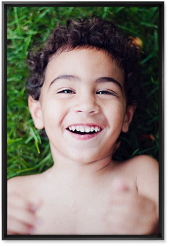 Photo Gallery Portrait Wall Art, Black, Single piece, Canvas, 20x30, Multicolor, multi