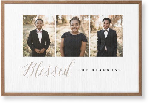 Rules of Three Wall Art, Natural, Single piece, Canvas, 20x30, Multicolor, multi