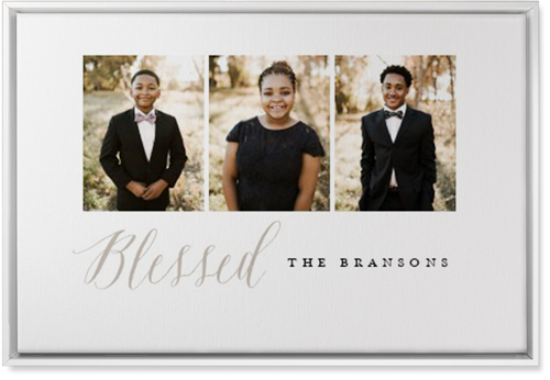 Rules of Three Wall Art, White, Single piece, Canvas, 20x30, Multicolor, multi