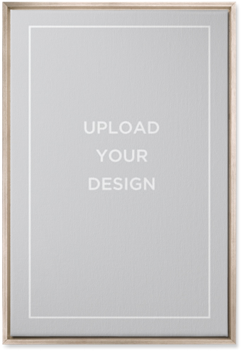 Upload Your Own Design Wall Art, Metallic, Single piece, Canvas, 20x30, Multicolor