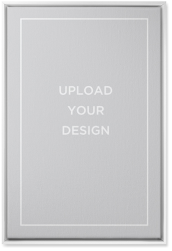 Upload Your Own Design Wall Art, White, Single piece, Canvas, 20x30, Multicolor
