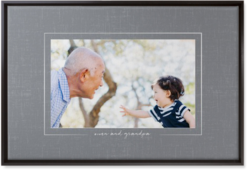 Take Shape Wall Art, Black, Single piece, Canvas, 20x30, Gray, slate