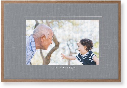 Take Shape Wall Art, Natural, Single piece, Canvas, 20x30, Gray, slate