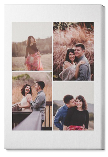 Four Winds Wall Art, No Frame, Single piece, Canvas, 20x30, White, white