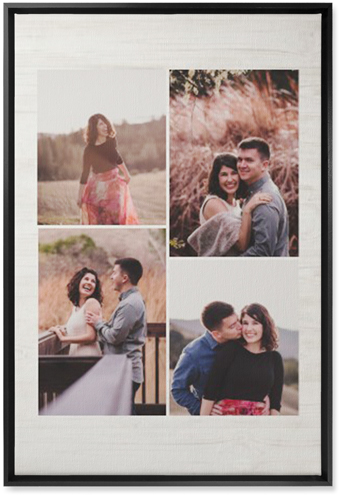 Four Winds Wall Art, Black, Single piece, Canvas, 20x30, Beige, wheat