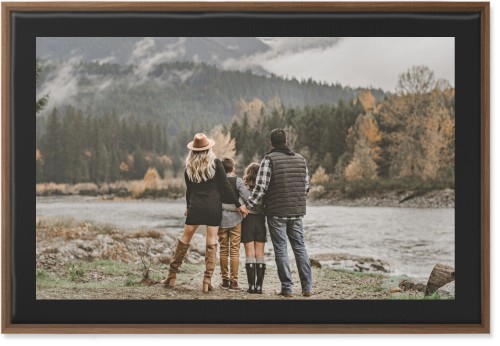 Simple Gallery of One Border Wall Art, Natural, Single piece, Canvas, 24x36, Multicolor