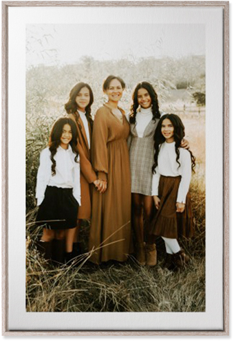 Simple Gallery of One Border Portrait Wall Art, Rustic, Single piece, Canvas, 24x36, Multicolor