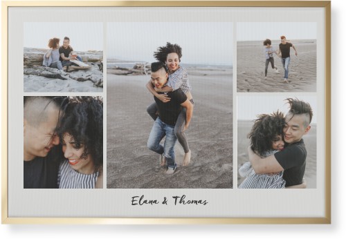 High Five Wall Art, Gold, Single piece, Canvas, 24x36, Multicolor, multi