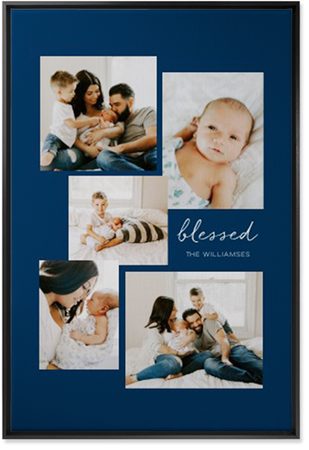 Take Five Wall Art, Black, Single piece, Canvas, 24x36, Multicolor, multi