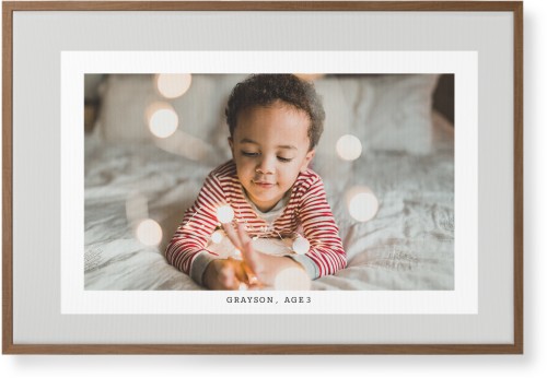 Frame Up Wall Art, Natural, Single piece, Canvas, 24x36, Gray