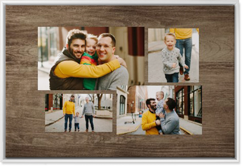 Connect Four Wall Art, White, Single piece, Canvas, 24x36, Brown, brown