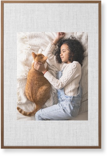 Full Frame One Wall Art, Natural, Single piece, Canvas, 24x36, White, white