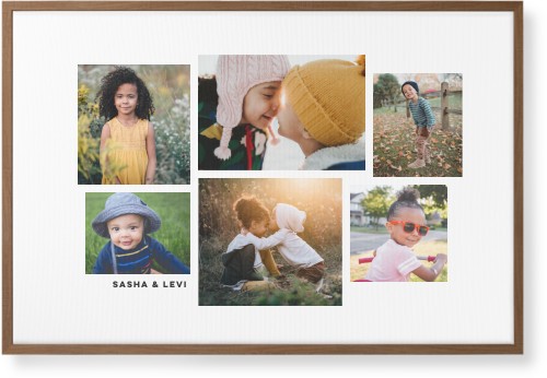 Six Times Wall Art, Natural, Single piece, Canvas, 24x36, White