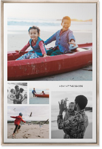 Hero Collage Portrait Wall Art, Metallic, Single piece, Canvas, 24x36, Multicolor, multi