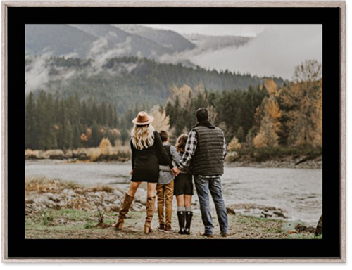 Simple Gallery of One Border Wall Art, Rustic, Single piece, Canvas, 30x40, Multicolor, multi