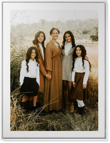 Simple Gallery of One Border Portrait Wall Art, White, Single piece, Canvas, 30x40, Multicolor, multi