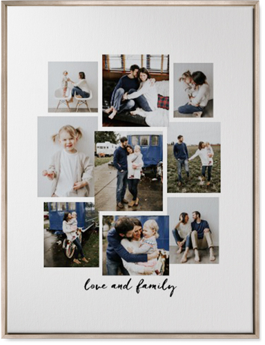 Cloud Nine Wall Art, Metallic, Single piece, Canvas, 30x40, Multicolor, multi