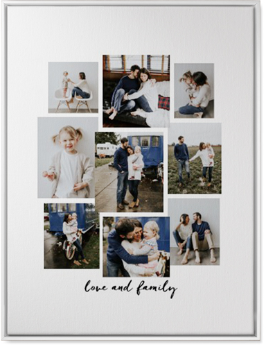 Cloud Nine Wall Art, White, Single piece, Canvas, 30x40, Multicolor, multi