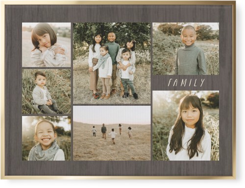 Lucky Seven Wall Art, Gold, Single piece, Canvas, 30x40, Multicolor, multi