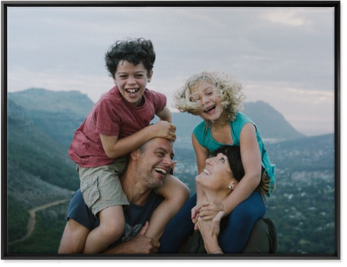 Photo Gallery Wall Art, Black, Single piece, Canvas, 30x40, Multicolor, multi