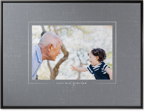 Take Shape Wall Art, Black, Single piece, Canvas, 30x40, Gray, slate