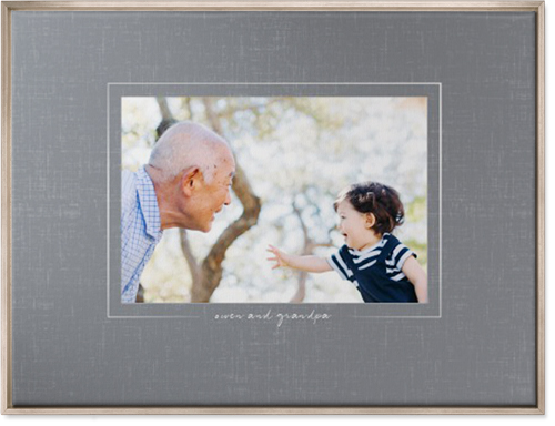 Take Shape Wall Art, Metallic, Single piece, Canvas, 30x40, Gray, slate