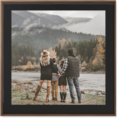 Simple Gallery of One Border Wall Art, Natural, Single piece, Canvas, 36x36, Multicolor, multi