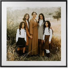 Upgrade Your 12x36 Inches 'Family Sign' (Style 3) Canvas To 16x48 Inches